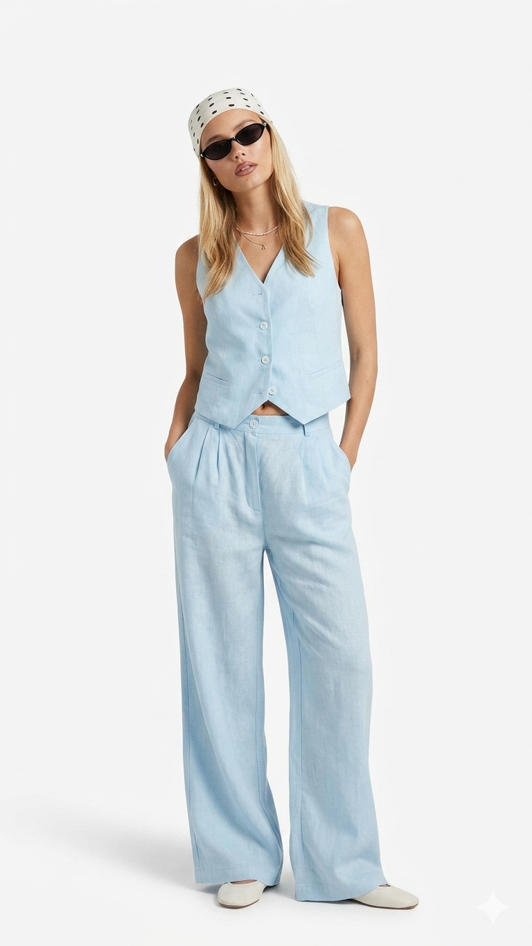 The Celeste Vest