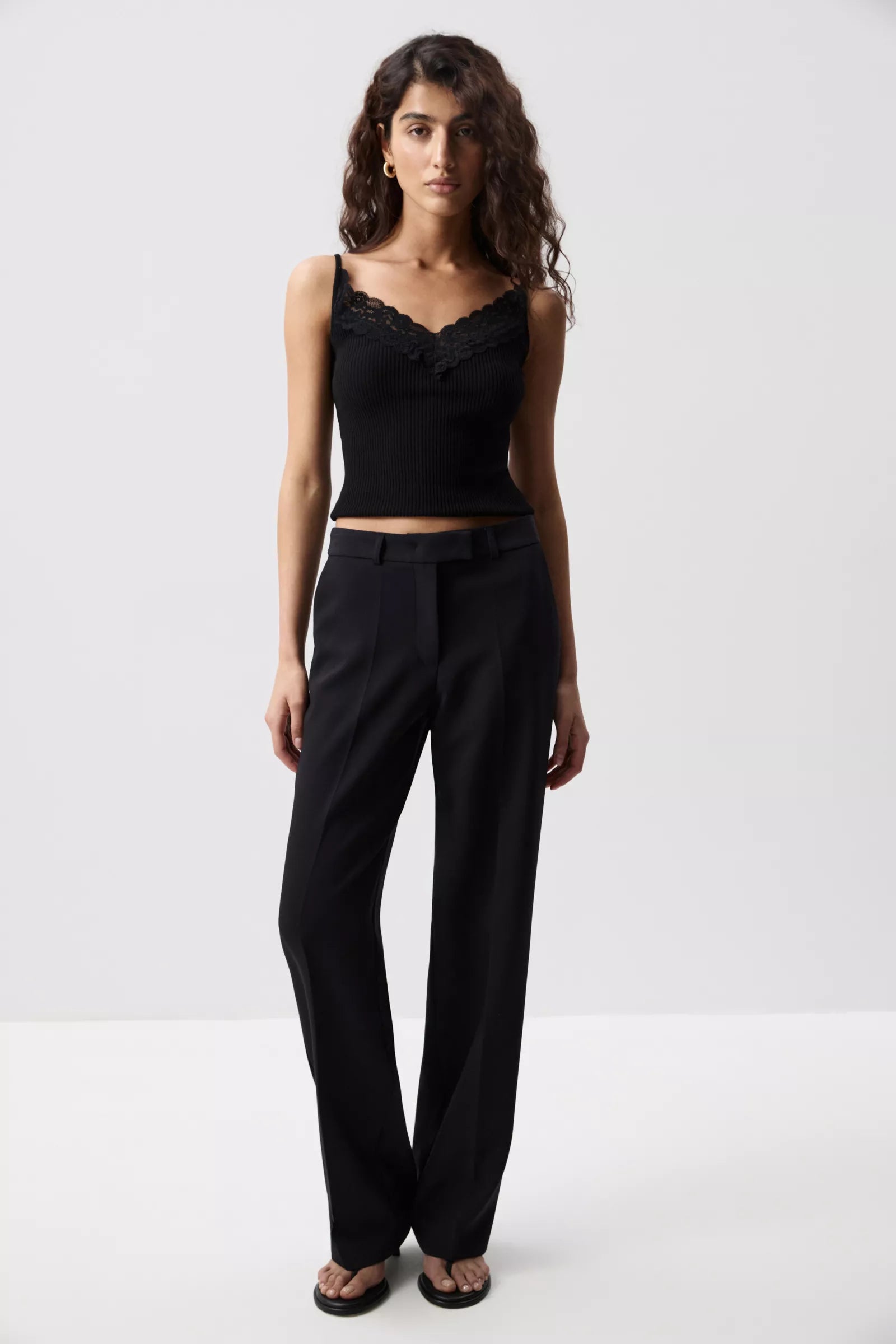 Straight-Leg Pants